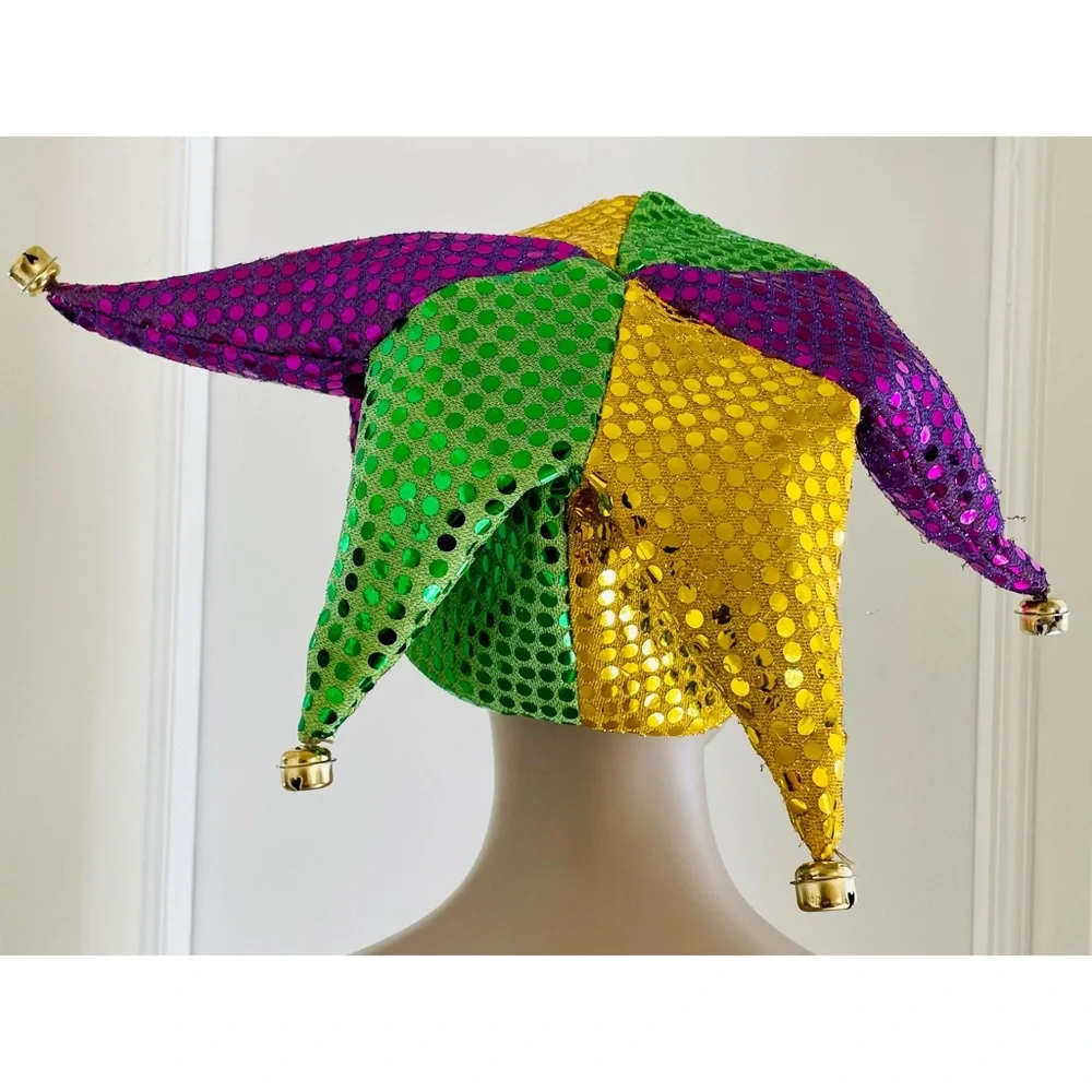 Rare Bacardi Mardi Gras Jester Hat
